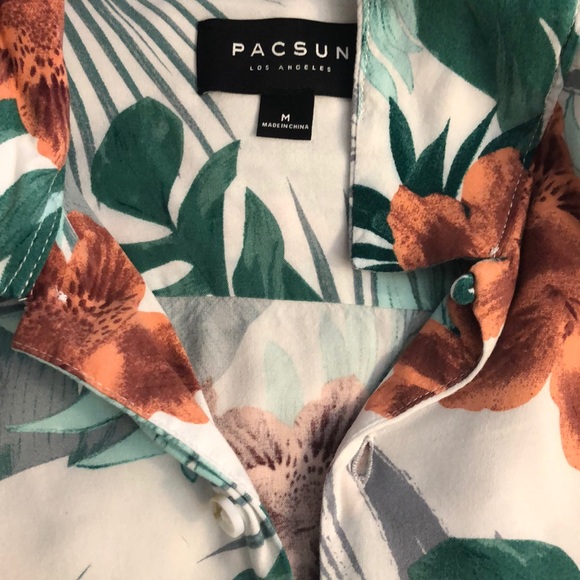 Floral button down - Picture 2 of 2